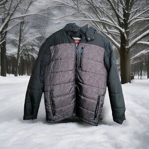 Atlas For Men Size XL Puffer Jacket NO HOOD Zipped Pockets